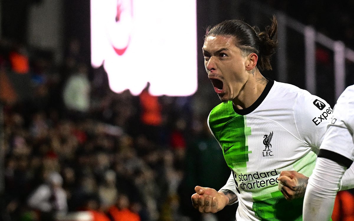 স্পার্তার বিপক্ষে জোড়া গোল করেন দারউইন নুনিয়েজ