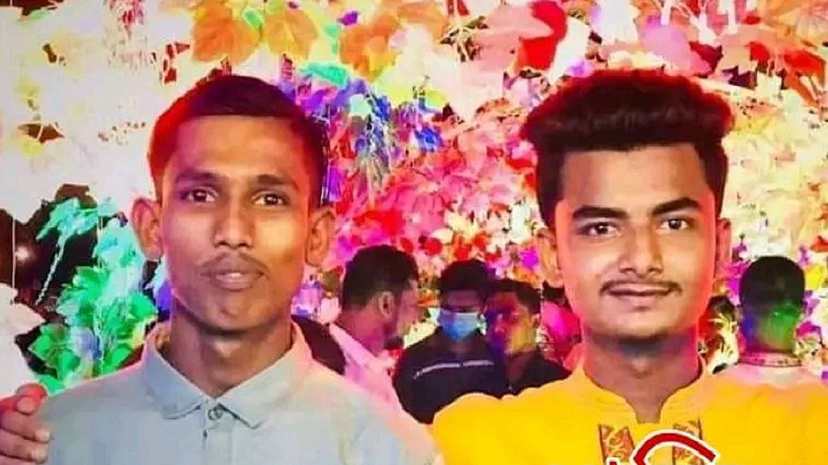 আবির হোসেন ও আরিফুল ইসলাম (বাঁ থেকে)