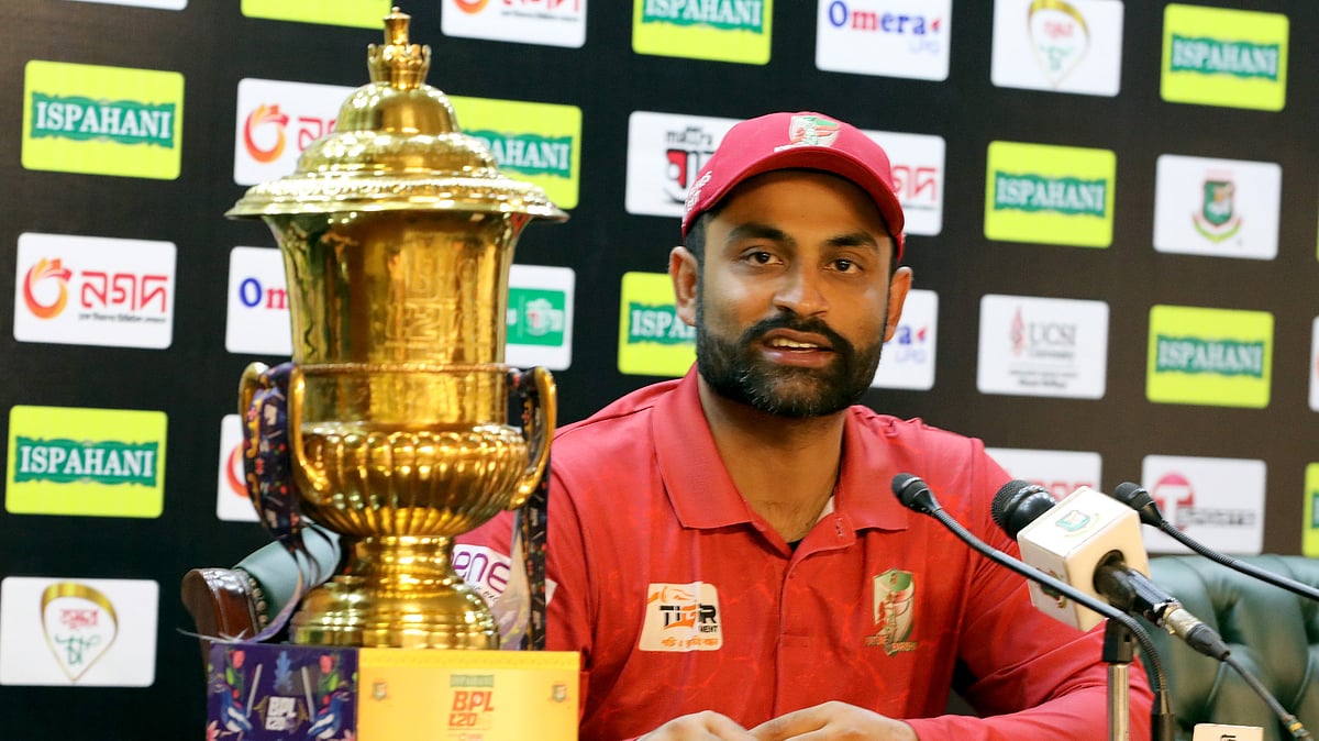 তামিমের অধিনায়কত্বে ফরচুন বরিশাল প্রথমবারের মতো বিপিএল শিরোপা জিতেছে