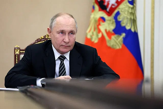 রাশিয়ার প্রেসিডেন্ট ভ্লাদিমির পুতিন