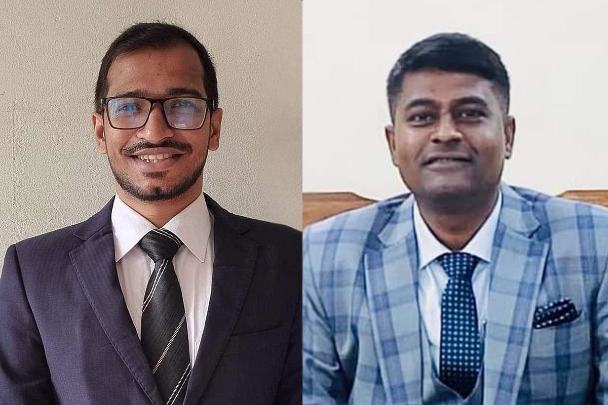 (বাম থেকে) রায়হান সিদ্দিকী  আম্মান ও দ্বীন ইসলাম