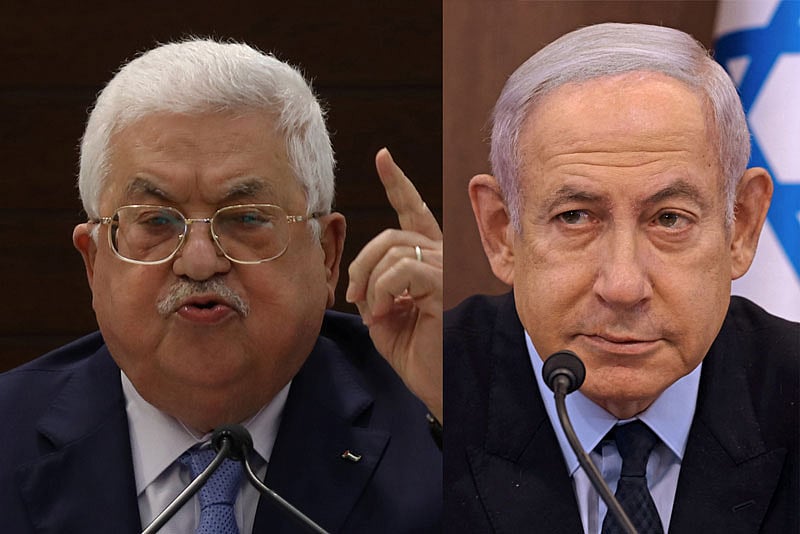 মাহমুদ আব্বাস ও বেনিয়ামিন নেতানিয়াহু