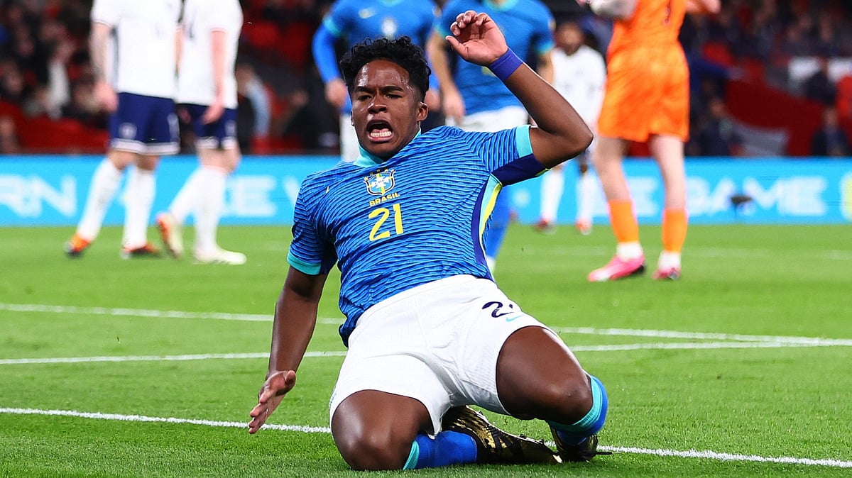 এনদ্রিকের গোল উদ্‌যাপন