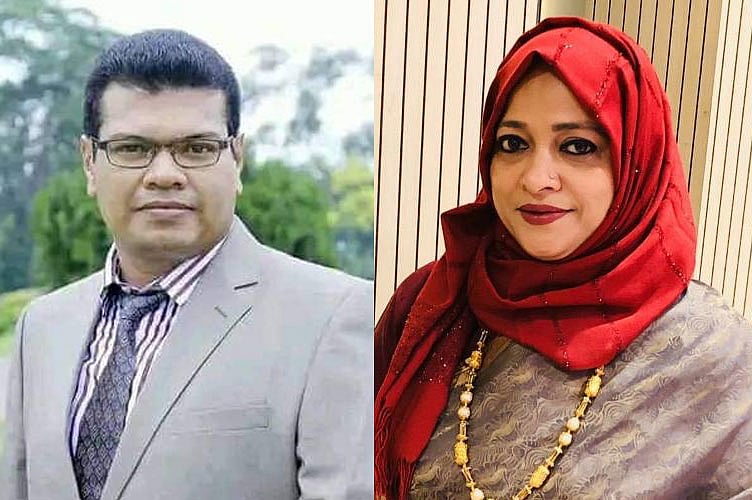 হাতিয়া উপজেলা পরিষদ নির্বাচনে চেয়ারম্যান পদে প্রার্থী ছেলে আশীক আলী ও মা সাবেক সংসদ সদস্য আয়েশা ফেরদাউস