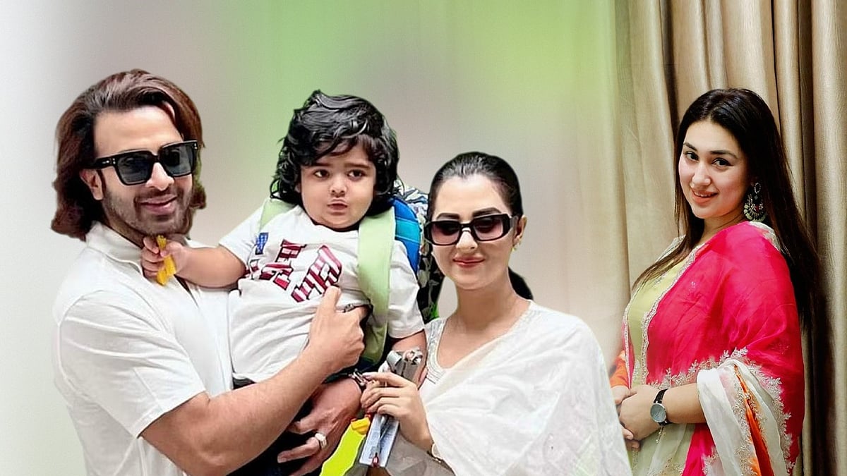 ছেলে বীরকে নিয়ে শাকিব ও বুবলী, অপু বিশ্বাস