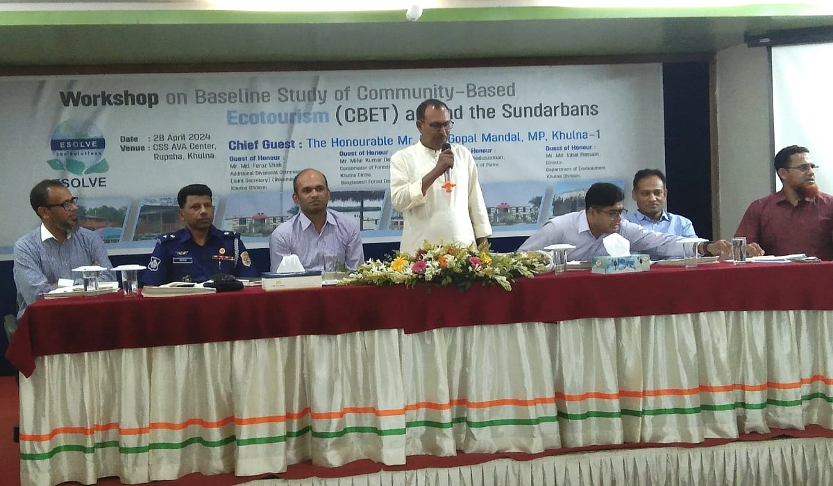 সুন্দরবন ঘেঁষে গড়ে ওঠা ইকোকটেজ নির্মাণ বিষয়ে নীতিমালা প্রণয়নের দাবি জানিয়েছেন বক্তারা। আজ রোববার খুলনা নগরের সিএসএস আভা সেন্টারে