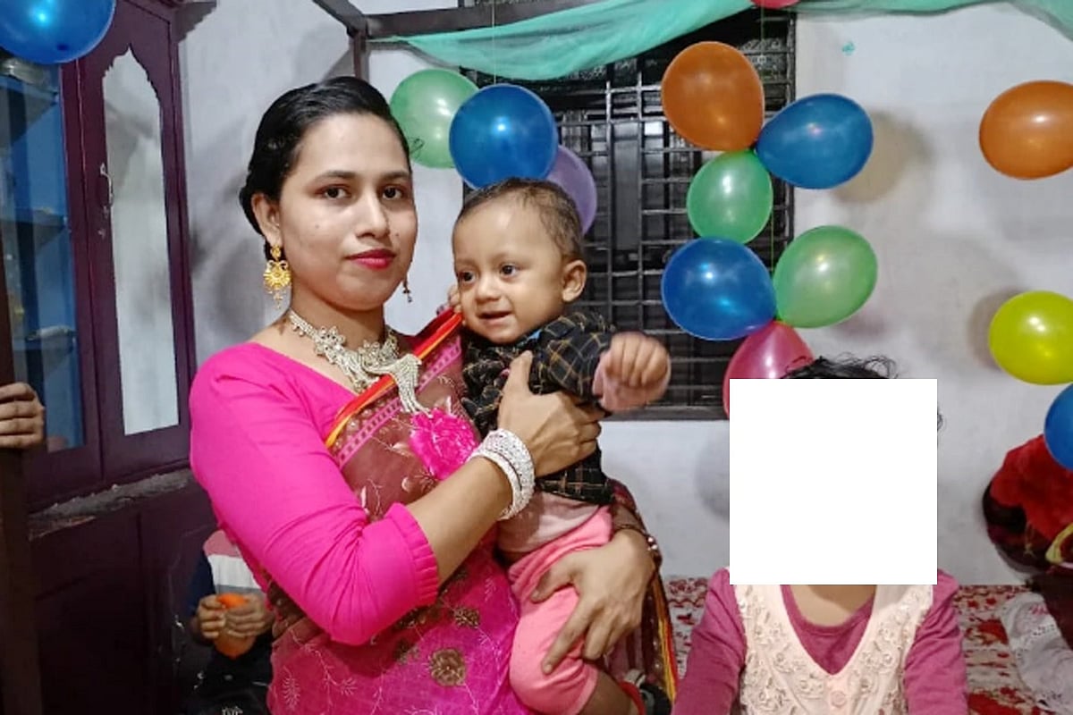 নিহত তাহমিনা আক্তার ও তাঁর শিশুসন্তান
