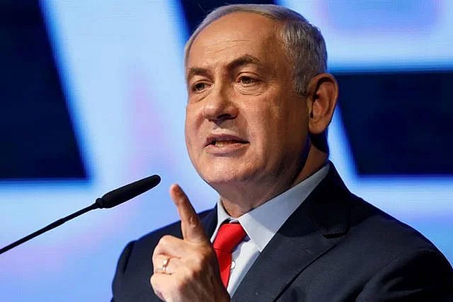 ইসরায়েলের প্রধানমন্ত্রী বেনিয়ামিন নেতানিয়াহু