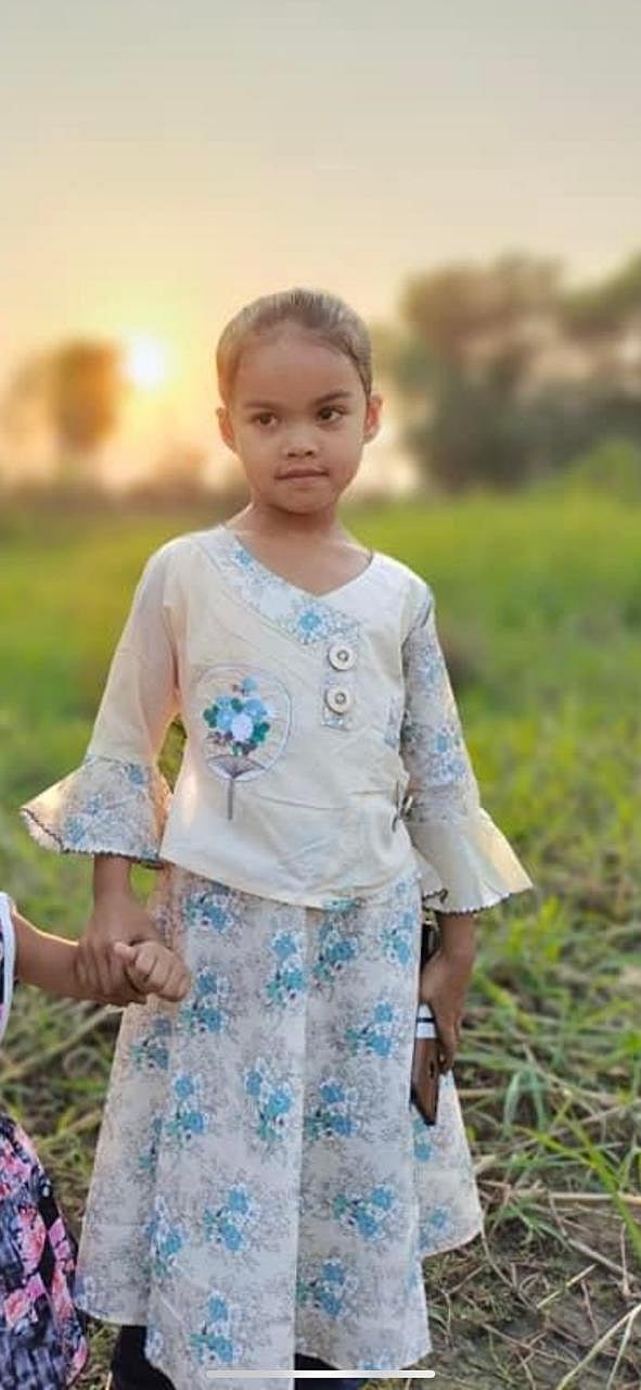 ট্রাকের চাকার নিচে পড়ে নিহত শিশু জান্নাতুল মাওয়া