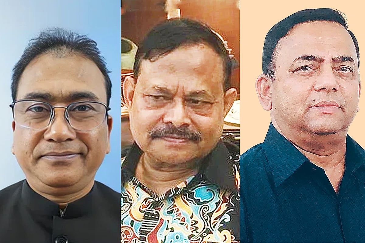 আনোয়ারুল আজীম, আজিজ আহমেদ ও বেনজীর আহমেদ