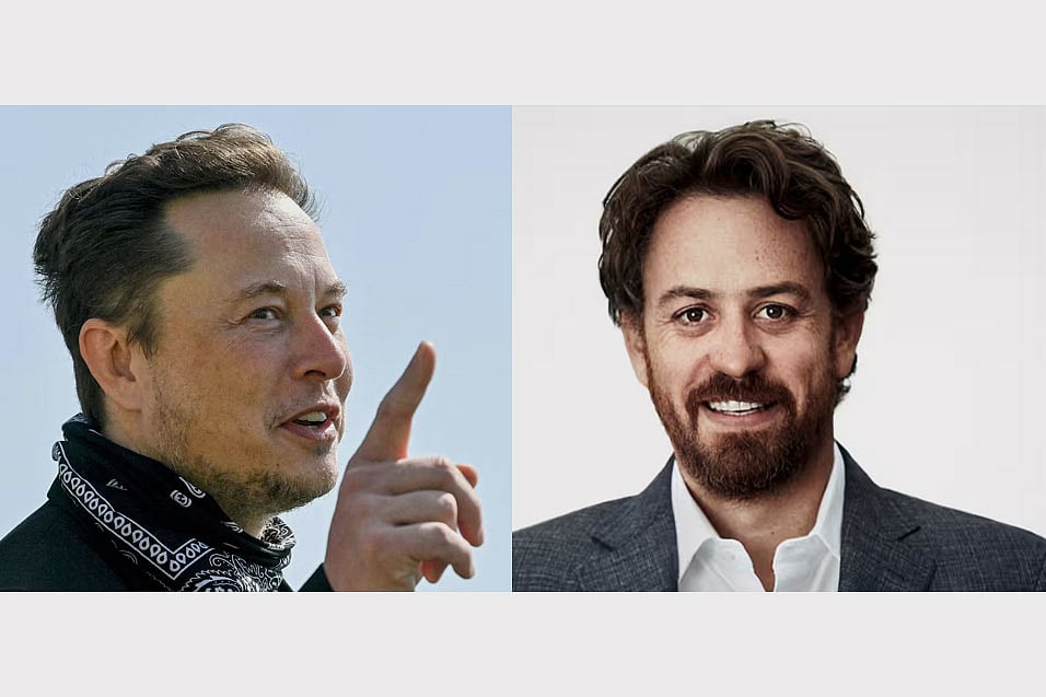 ইলন মাস্ক (বাঁয়ে) ও উইল ক্যাথকার্ট
