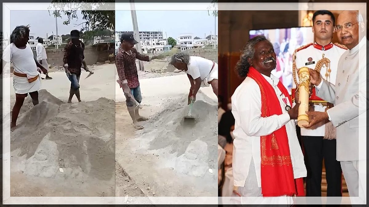 পদ্মশ্রী পাওয়া দর্শনম মগুলাইয়ায় দিন কাটছে দিনমজুর হিসেবে