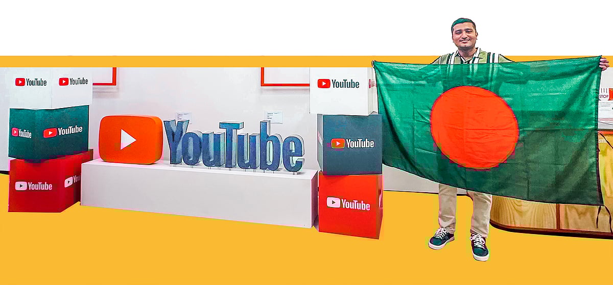 ইউটিউব সিঙ্গাপুরের আমন্ত্রণে তাঁদের কার্যালয় পরিদর্শন করতে গিয়েছিলেন এনায়েত চৌধুরী