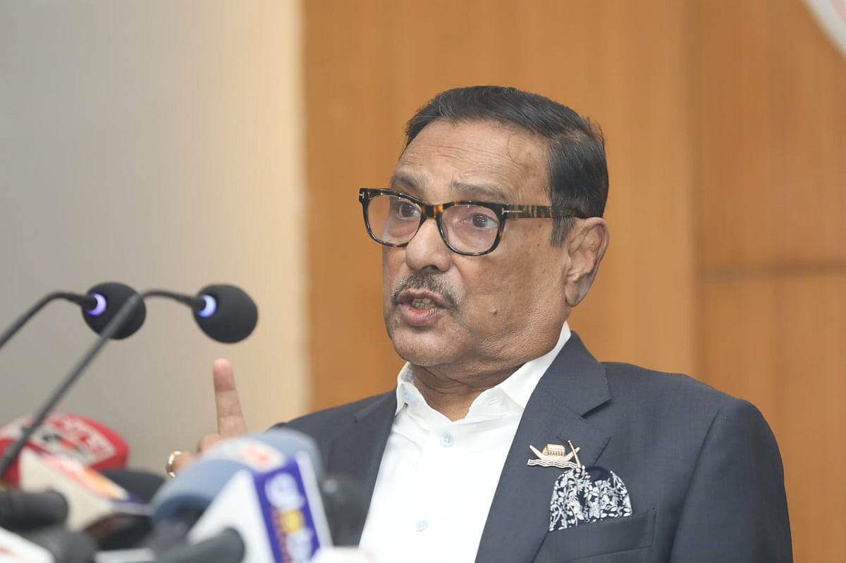 সড়ক পরিবহন ও সেতুমন্ত্রী ওবায়দুল কাদের