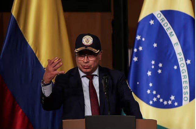 কলম্বিয়ার প্রেসিডেন্ট গুস্তাভো পেত্রো