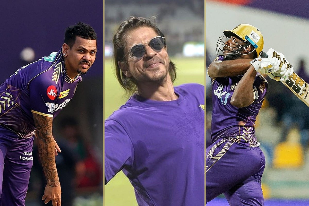 সুনীল নারাইন ও আন্দ্রে রাসেলের ভূয়সী প্রশংসা করেছেন কলকাতা নাইট রাইডার্সের সহমালিক শাহরুখ খান