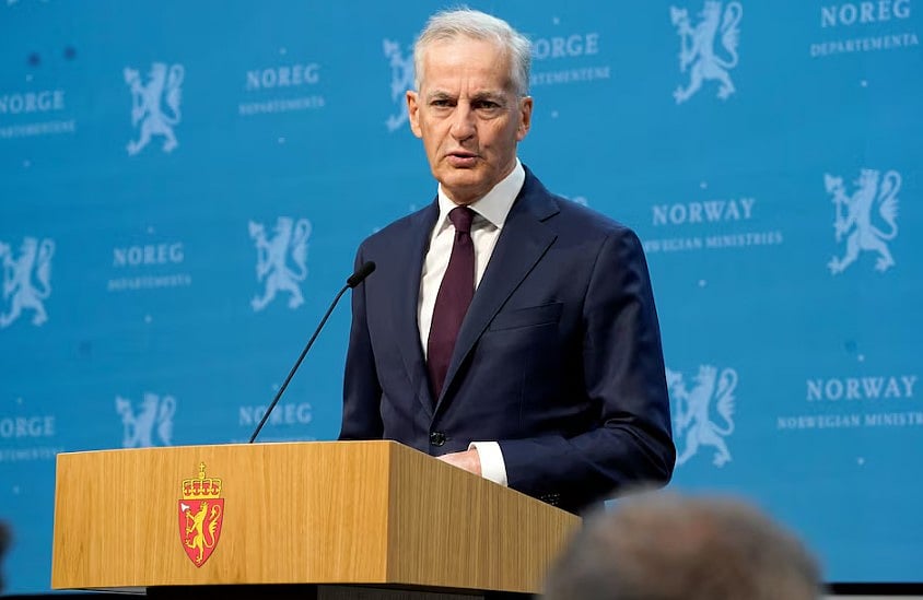 নরওয়ের প্রধানমন্ত্রী ইউনাস গার স্তুরে