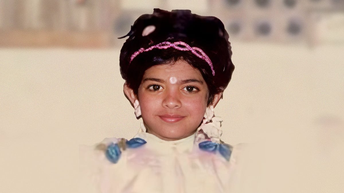 শৈশবে প্রিয়াঙ্কা চোপড়া। ইনস্টাগ্রাম থেকে