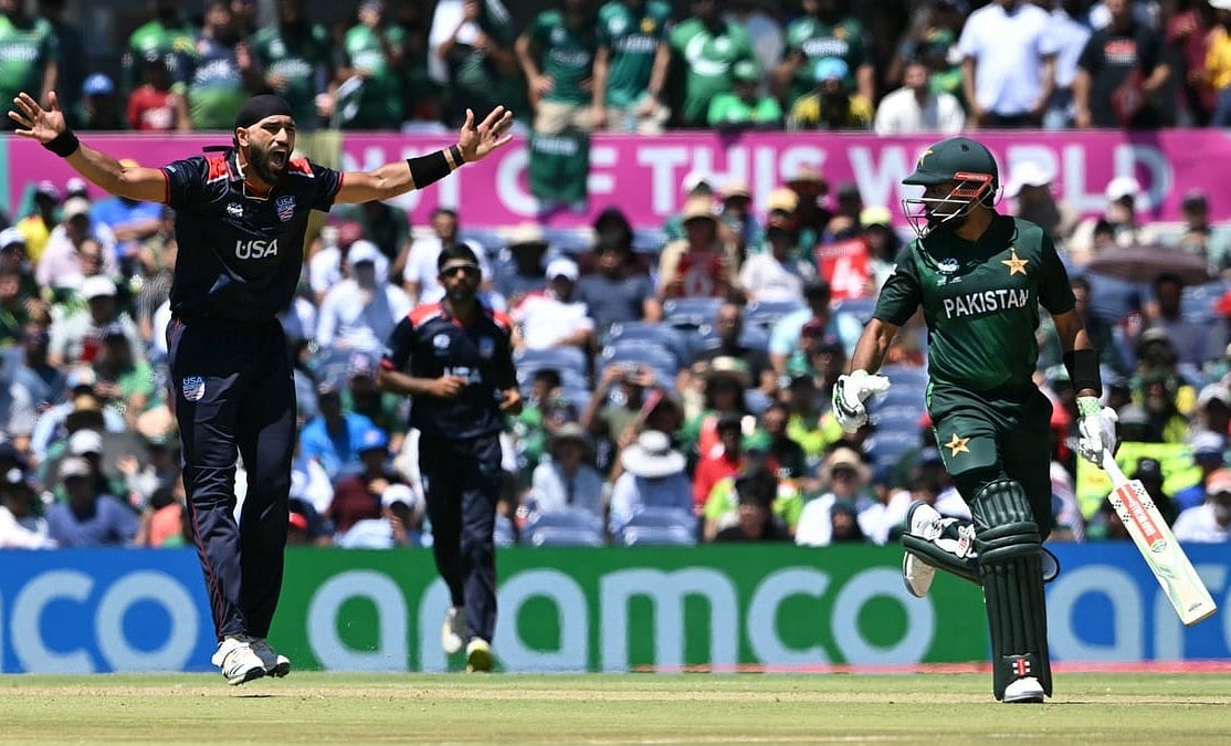 যুক্তরাষ্ট্রের কাছে সুপার ওভারে হেরেছে পাকিস্তান