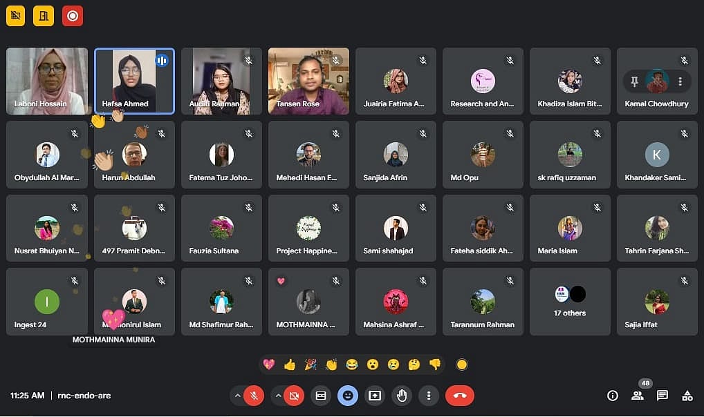 অনলাইনে সংবাদ সম্মেলনে জরিপের তথ্য তুলে ধরে আঁচল ফাউন্ডেশন