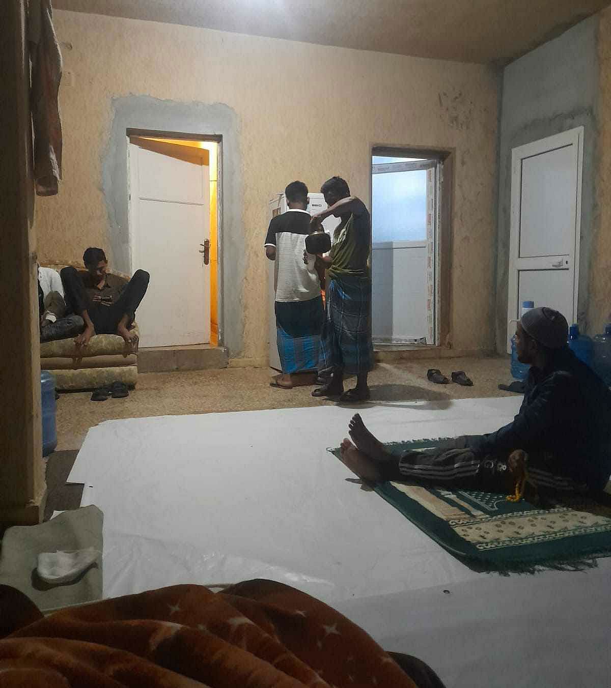 লিবিয়ায় নিয়ে এ কক্ষে আটকে রাখা হয় আবদুল্লা আল জোবায়েরকে