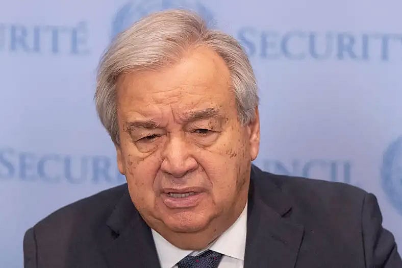 জাতিসংঘ মহাসচিব আন্তোনিও গুতেরেস