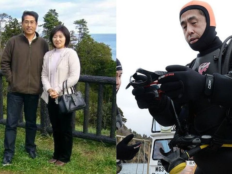 সুনামিতে হারানো স্ত্রীর খোঁজে এখনো সাগরে ছুটে যান ইয়াসু তাকামাতসু