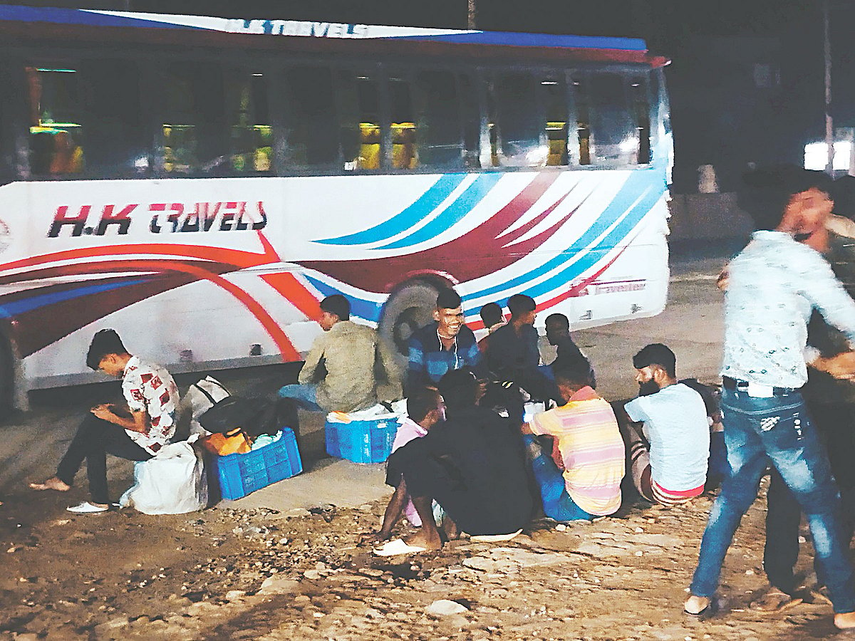 তাঁরা সবাই মৌসুমি কসাই। কোরবানি ঈদে বাড়তি আয় করতে ঢাকায় যাচ্ছেন। গত শুক্রবার রাতে বগুড়ার শেরপুরের ঢাকা বাসস্ট্যান্ডে