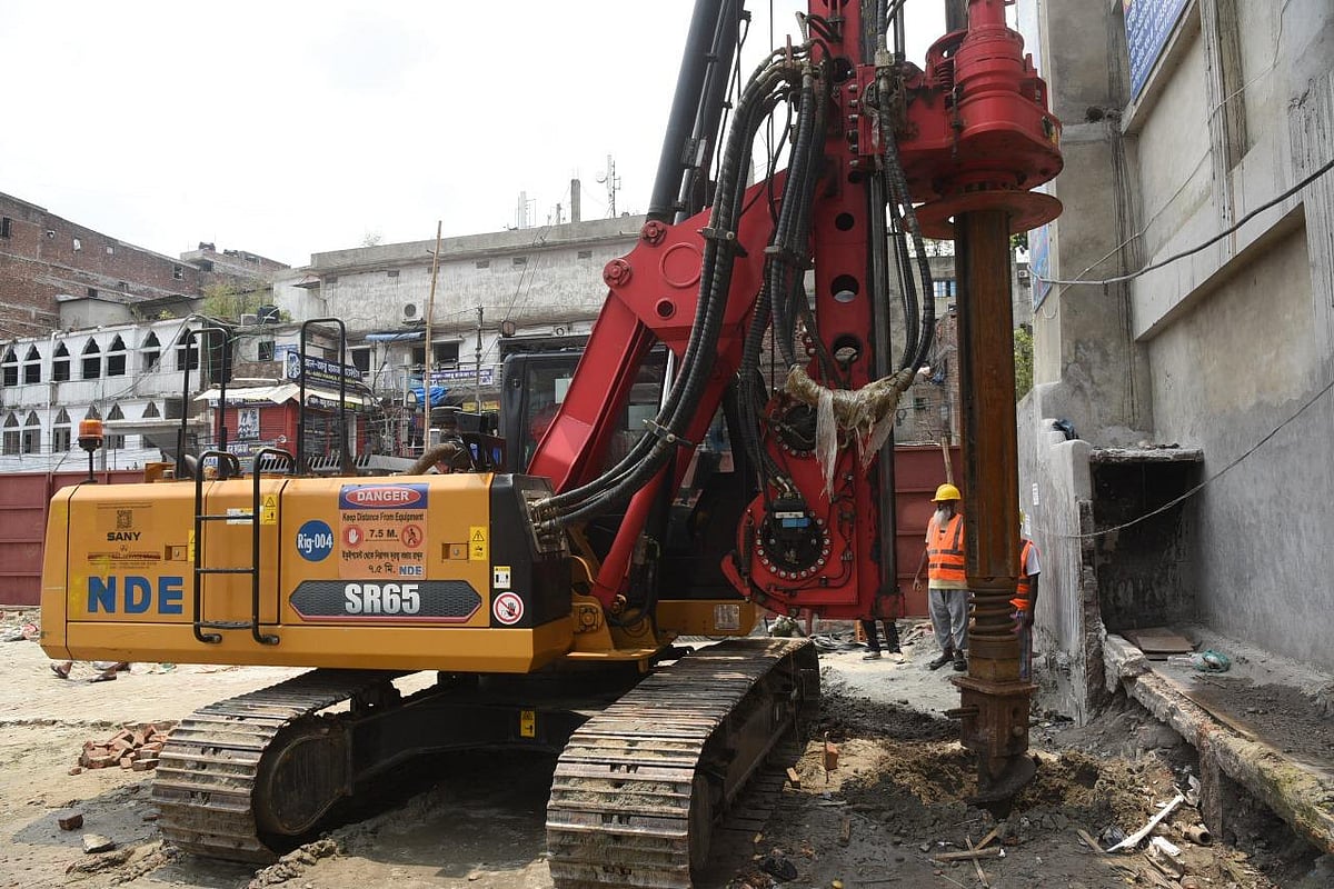 বঙ্গবাজার নগর পাইকারি বিপণিবিতানের নির্মাণকাজ শুরু
