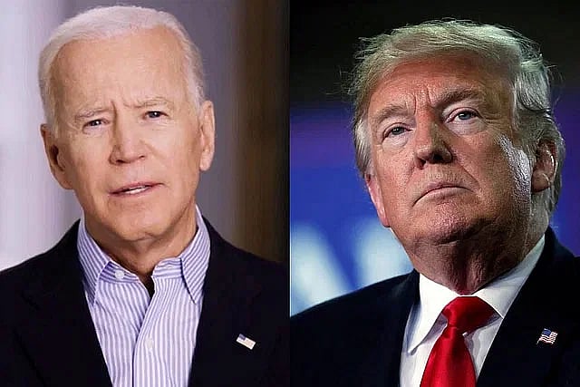 জো বাইডেন ও ডোনাল্ড ট্রাম্প