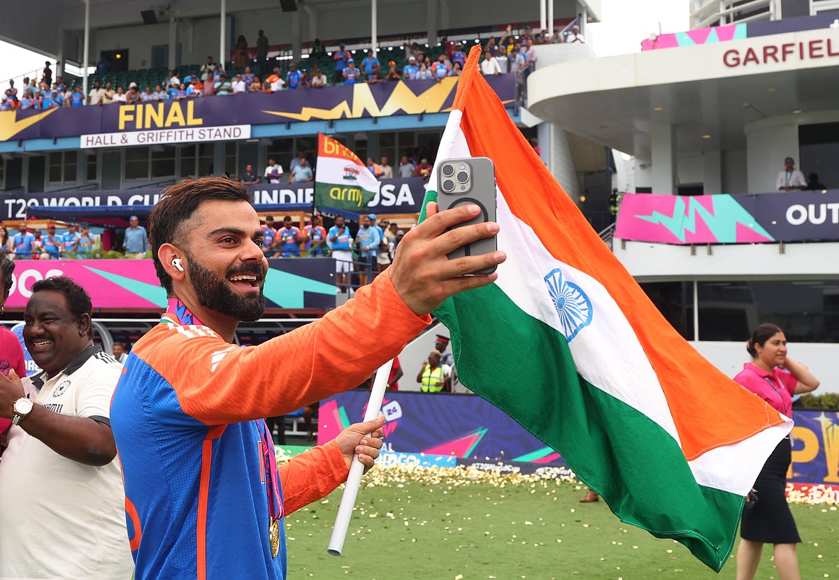 বিশ্বকাপ জয়ের পর কোহলি