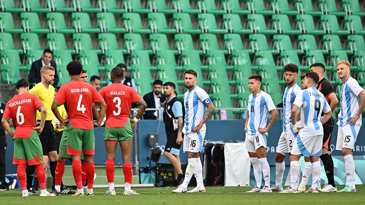 মরক্কোর কাছে নাটকীয়ভাবে ২-১ গোলে হেরেছে আর্জেন্টিনা