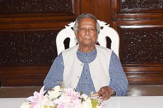 অন্তর্বর্তীকালীন সরকারের প্রধান উপদেষ্টা ড. মুহাম্মদ ইউনূস