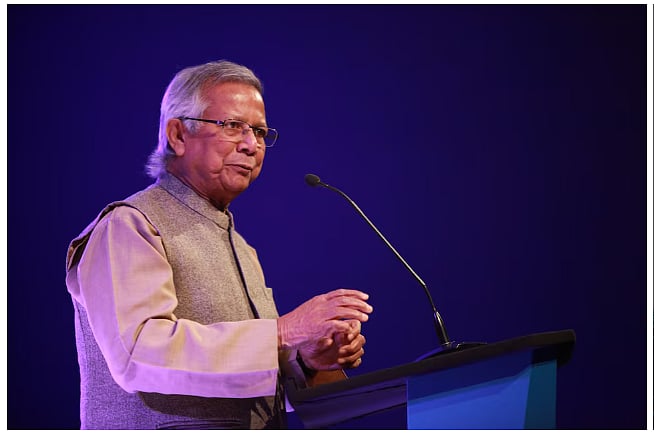 অন্তর্বর্তীকালীন সরকারের প্রধান উপদেষ্টা ড. মুহাম্মদ ইউনূস