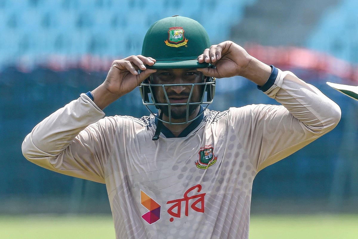 পাকিস্তান সিরিজের আগে অনুশীলনে সাকিব আল হাসান