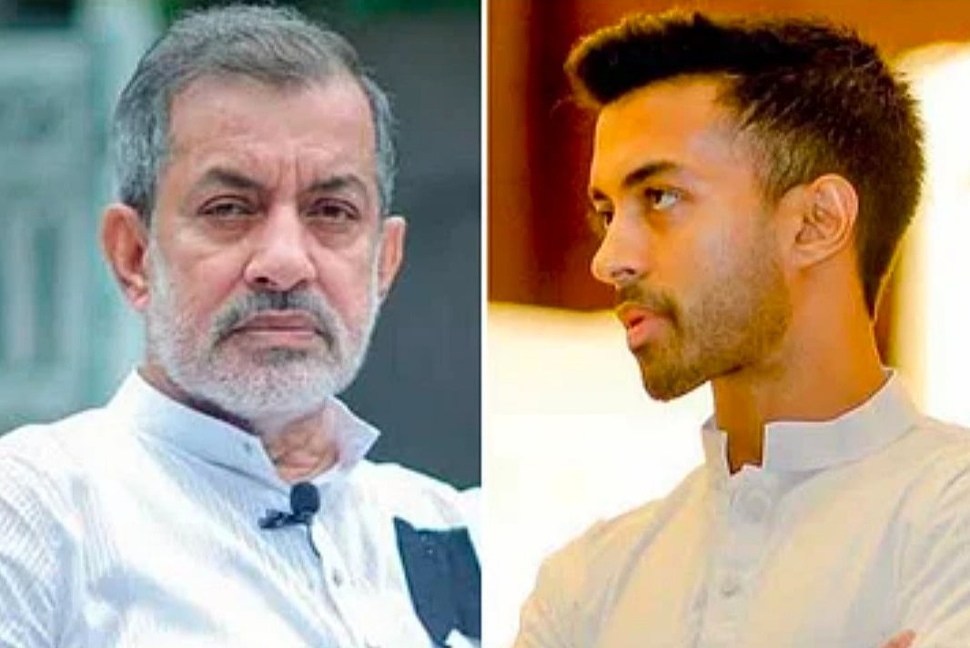 এবি এম ফজলে করিম চৌধুরী ও তাঁর ছেলে ফারাজ করিম চৌধুরী