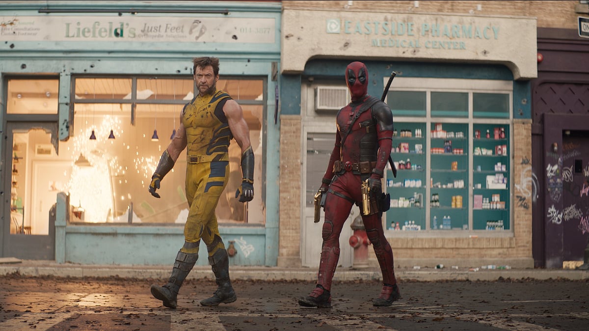 ‘ডেডপুল অ্যান্ড উলভারিন’–এর দৃশ্য। আইএমডিবি