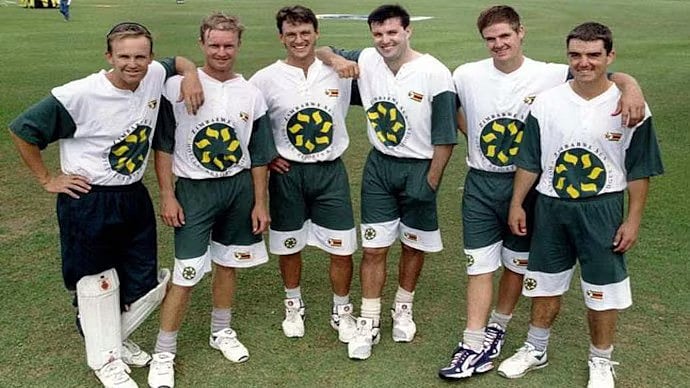 ১৯৯৭ সালের আজকের এই দিনে শুরু হওয়া টেস্টে ফ্লাওয়ার, রেনি ও স্ট্র্যাং ভাইয়েরা একসঙ্গে খেলেছেন