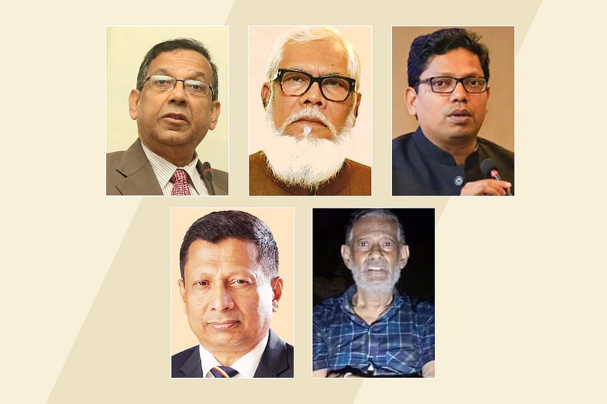 আনিসুল হক, সালমান এফ রহমান, জুনাইদ আহ্মেদ, চৌধুরী আবদুল্লাহ আল মামুন ও শামসুদ্দিন চৌধুরী