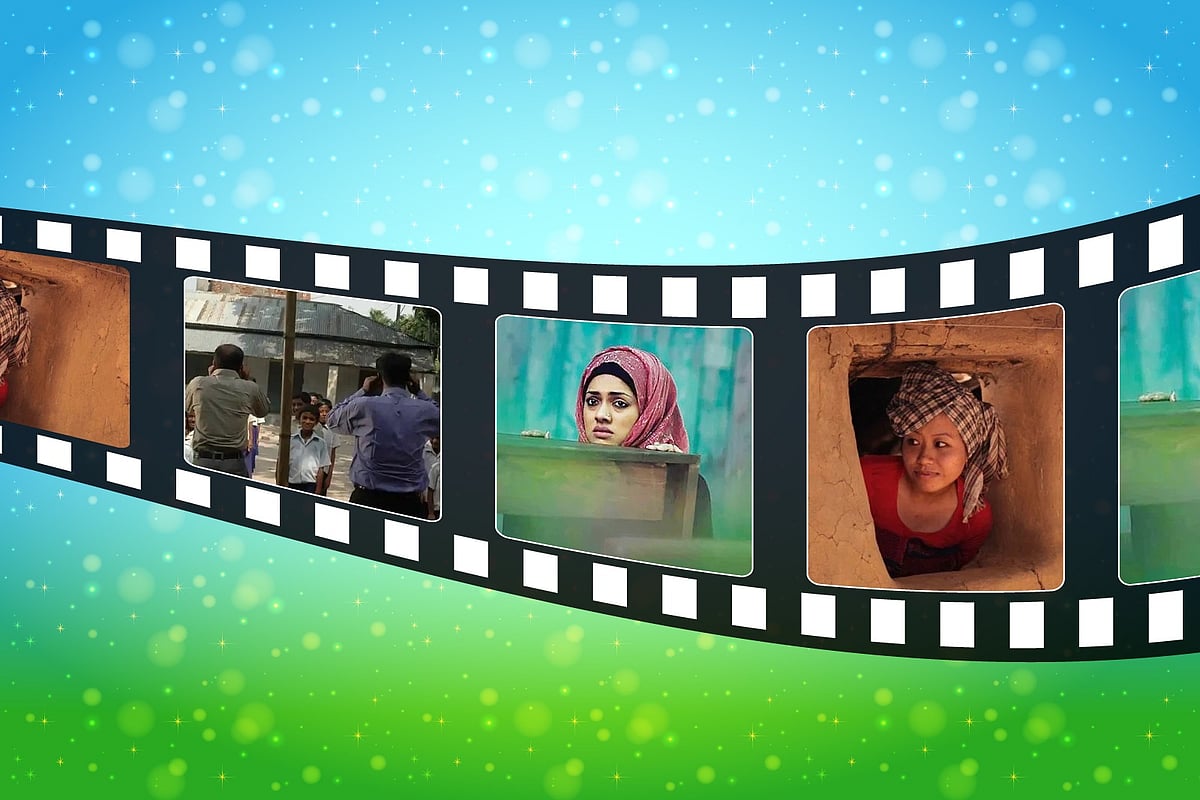 তথ্য ও সম্প্রচার মন্ত্রণালয় সূত্রে জানা যায়, ‘নমুনা’, ‘রানা প্লাজা’, ‘অমীমাংসিত’, ‘শনিবার বিকেল’, ‘মেকআপ’, ‘আমার বাইসাইকেল-মর থেংগারি’সহ আটটি ছবি আটকে আছে