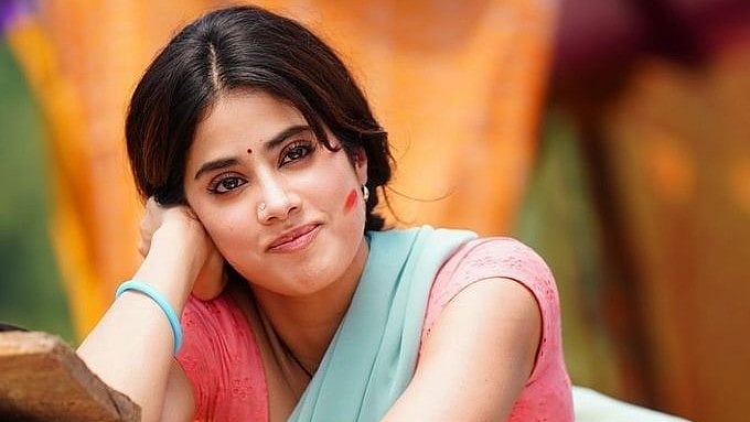 ‘দেবারা: পার্ট ১’ সিনেমায় জাহ্নবী কাপুর। সিনেমার ইনস্টাগ্রাম থেকে