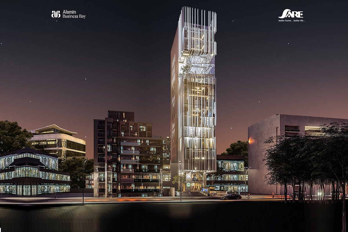 শামসুল আলামিন রিয়েল এস্টেটের একটি ভবনের নকশা