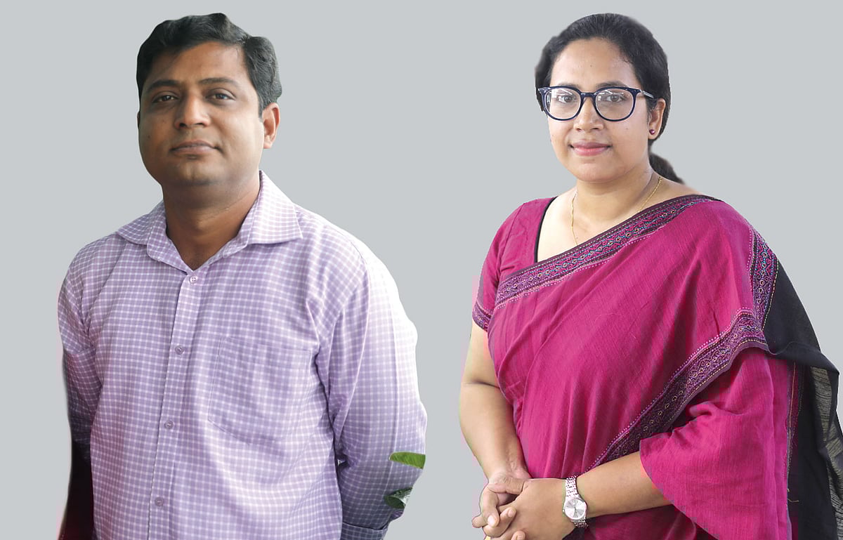 কাজী মো. মনির হোসেন ও মুনিয়া জামান