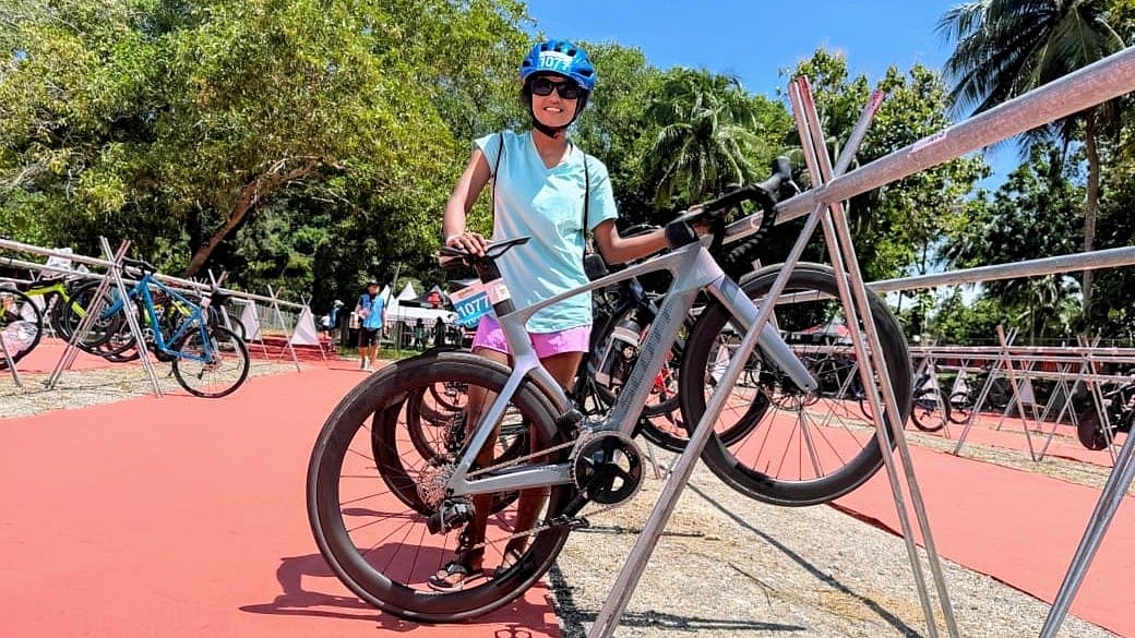 বাংলাদেশি নারী ট্রায়াথলেট মারিয়া ফেরদৌসী আক্তার