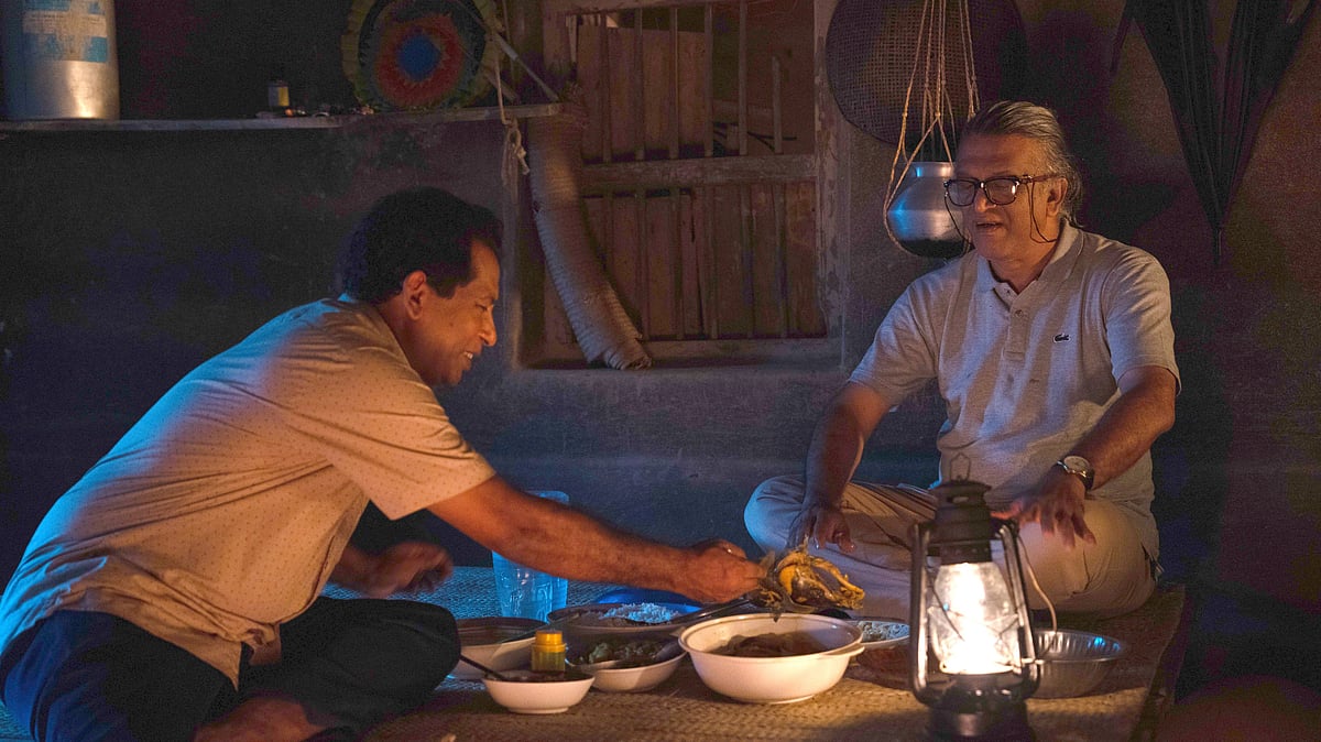 ‘বোয়াল মাছের ঝোল’–এর দৃশ্য। চরকি