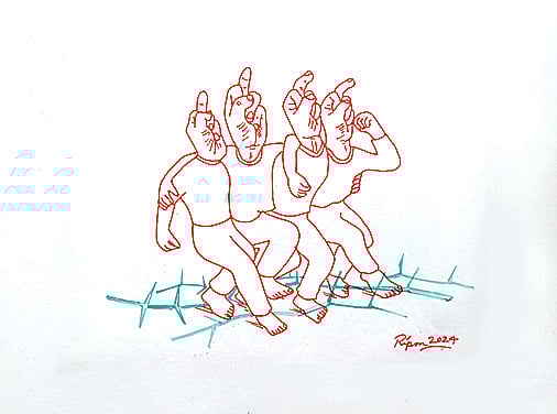 রিপন সাহার রেখাচিত্র