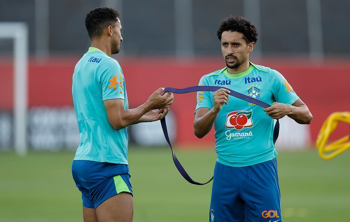 ব্রাজিলের অনুশীলনে মার্কিনিওস