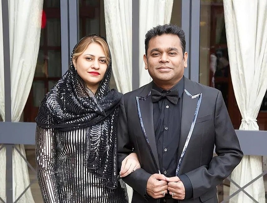 এ আর রাহমানের সঙ্গে সায়রা বানু