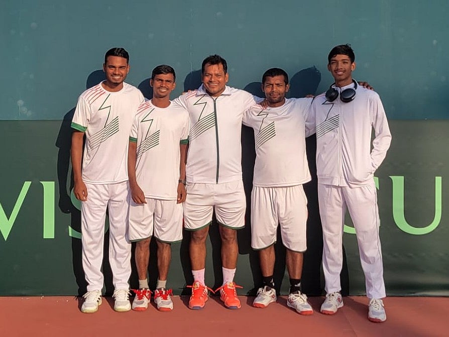 ডেভিস কাপে গ্রুপ ফাইভে ষষ্ঠ হয়েছে বাংলাদেশ টেনিস দল