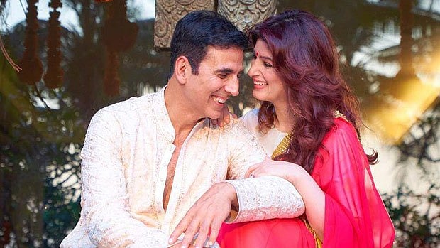 অক্ষয় কুমার ও টুইঙ্কেল খান্না। ইনস্টাগ্রাম থেকে